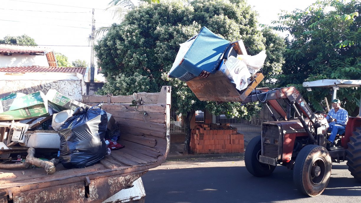 Saúde e SUCEN estão realizando mais um Arrastão da Limpeza em todos os bairros de Tanabi