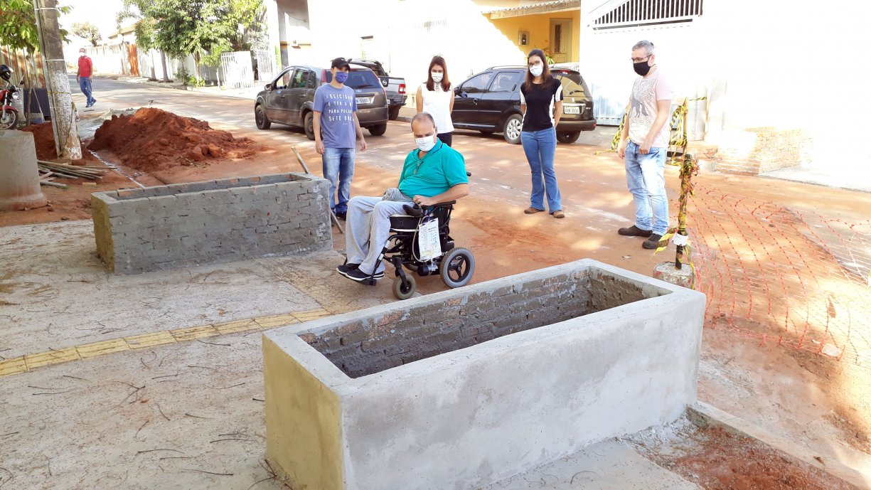 Pensando na qualidade de vida e integração, Prefeitura de Tanabi garante acessibilidade em calçadas da Coronel Militão