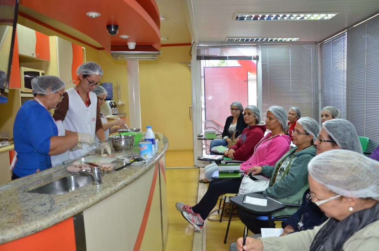 Parceria entre Tereos, SESI e Prefeitura traz a Tanabi na próxima segunda, dia 01, a unidade móvel “Alimente-se Bem”