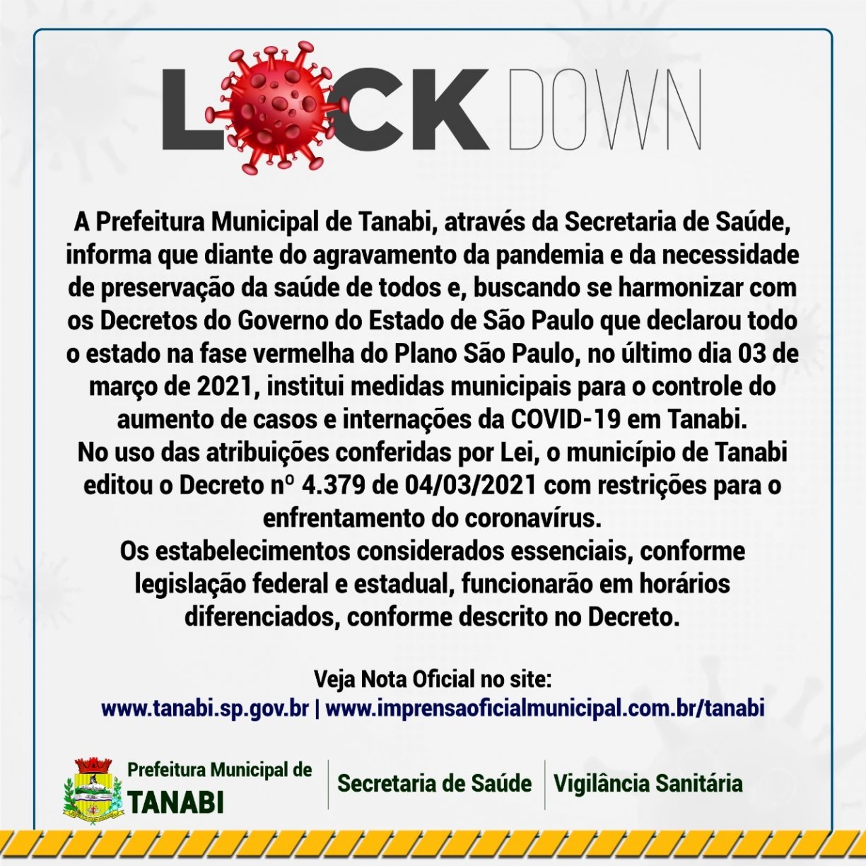 COMUNICADO OFICIAL