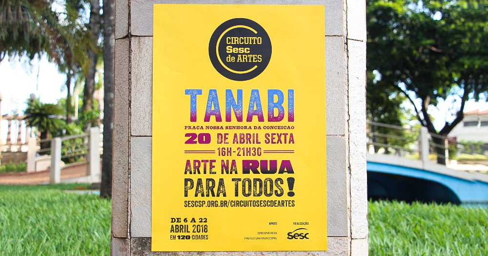 CIRCUITO SESC DE ARTES 2018 EM TANABI