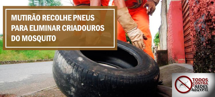 Semana Estadual de Coleta de Pneus Usados em Tanabi