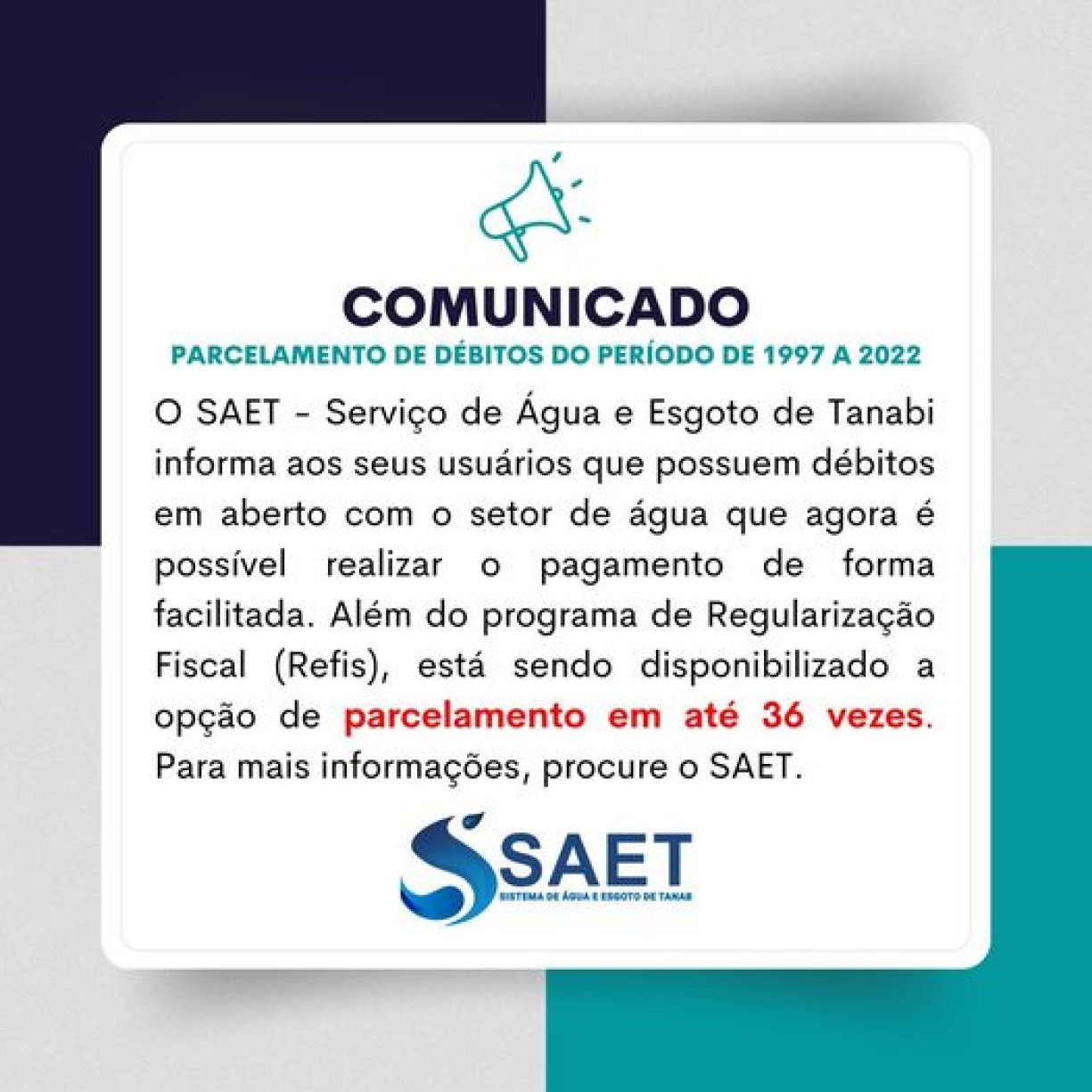 ATENÇÃO !