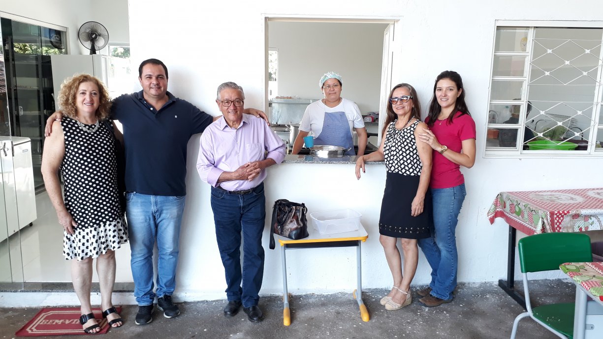 Obras de adaptação e reforma da cozinha da Escola Municipal Antônio Soares foram finalizadas