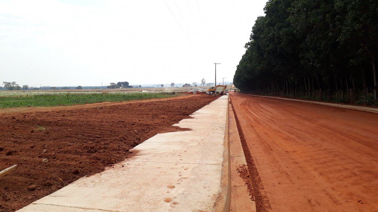 Obras na Rua Amazonas em Ecatu estão na fase final