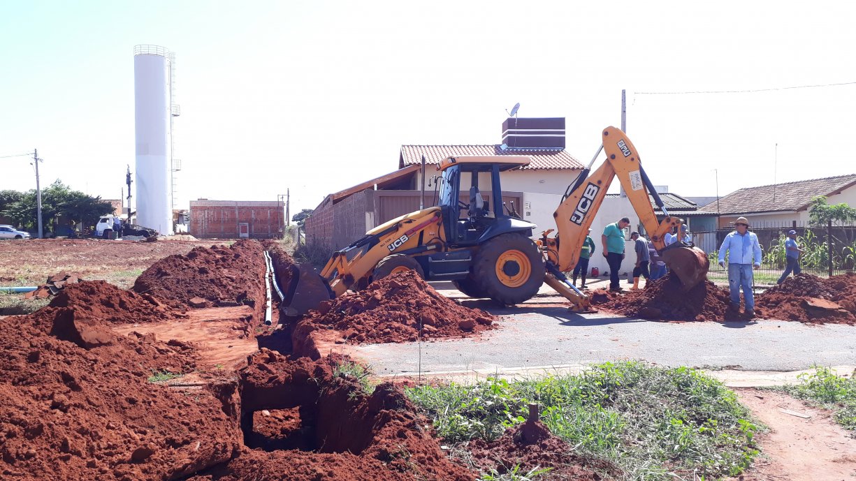 SAAT informa que novo reservatório deve entrar em operação neste final de semana para atender parte do bairro Nova Tanabi