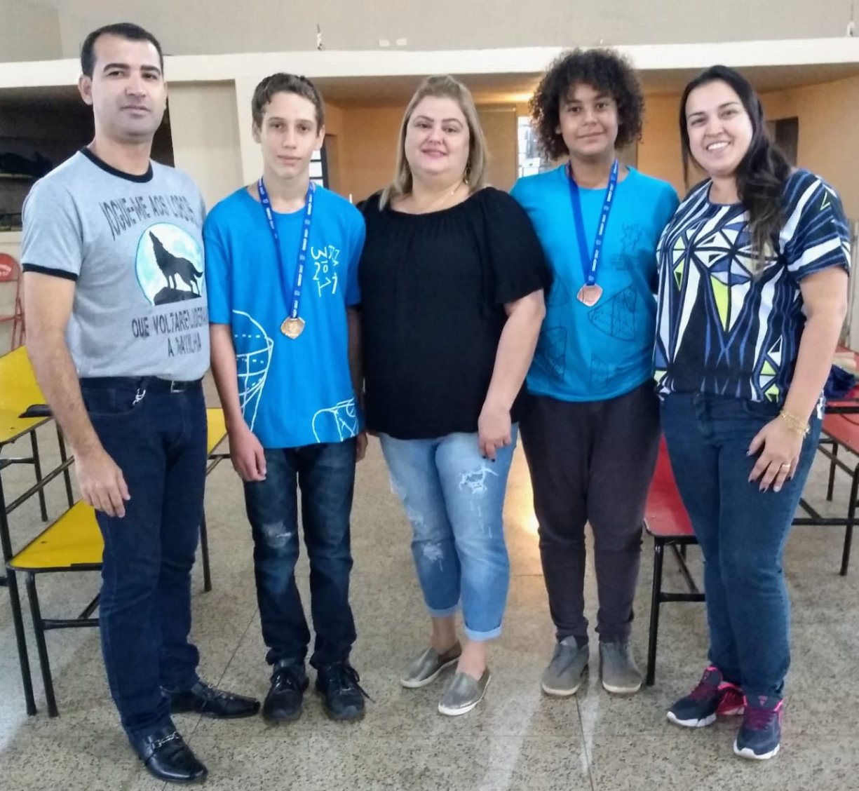 Alunos da E. M. “José Serafim da Silva”, do bairro do Ecatu são premiados na OBMEP 