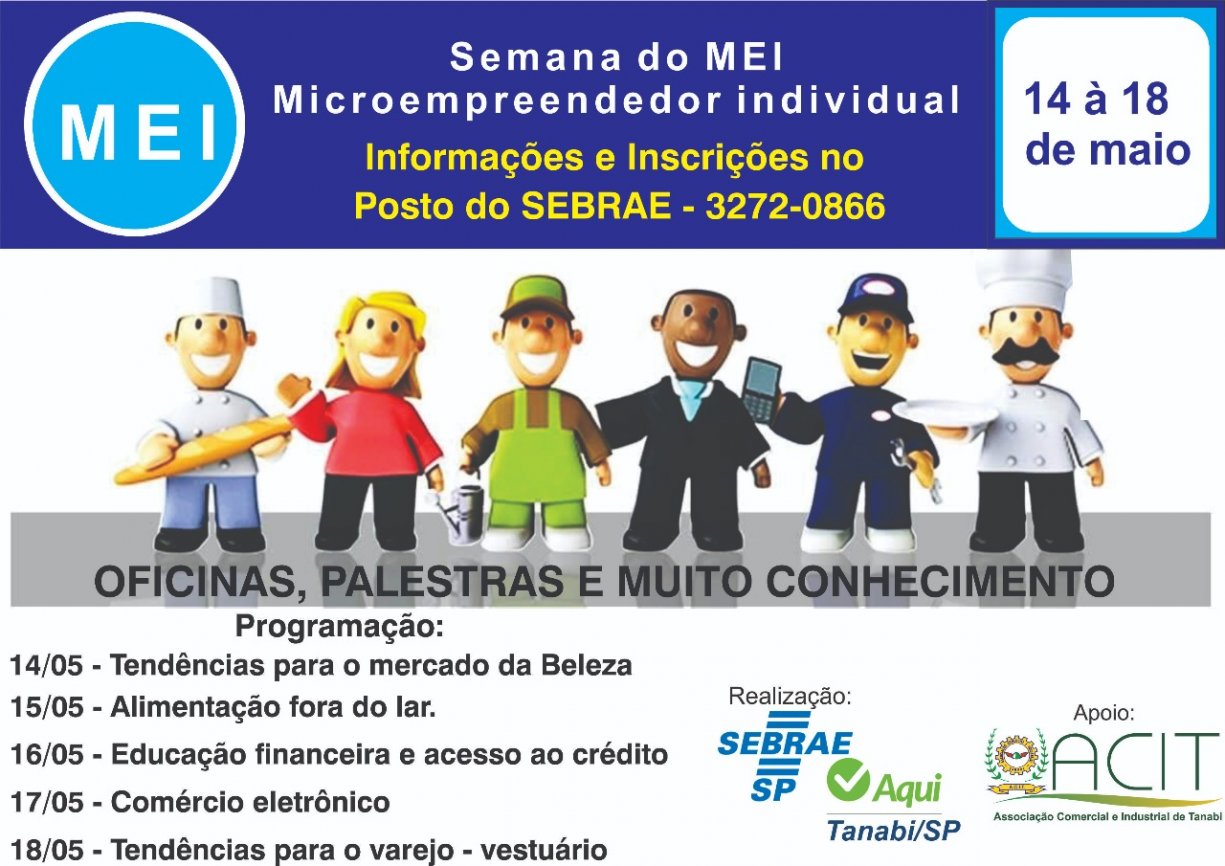 SEBRAE Aqui Tanabi e ACIT realizam a Semana do MEI