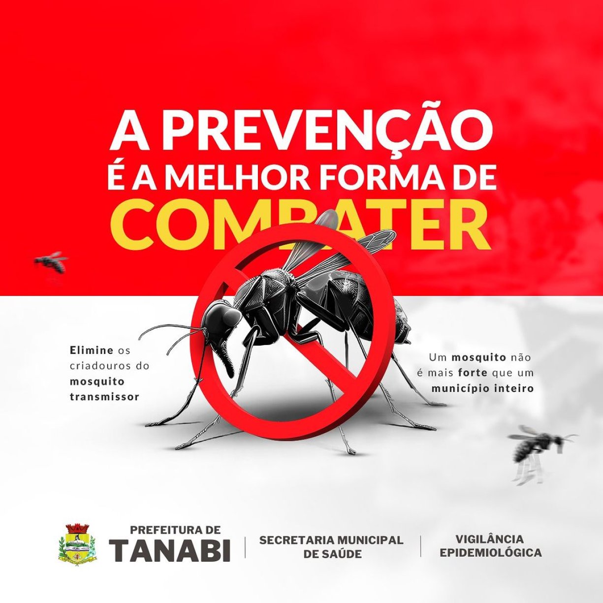 Proteja a sua família e a nossa cidade! Junte-se à Prefeitura de Tanabi na luta contra a dengue.