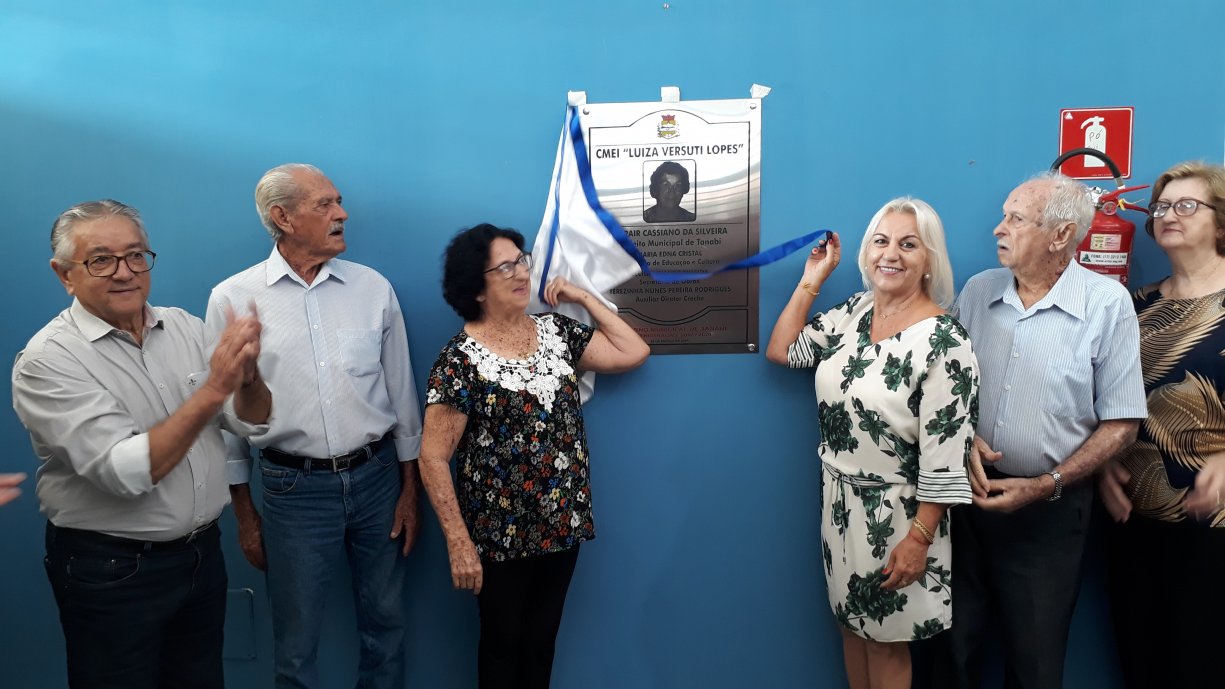 CMEI “Luíza Versuti Lopes” comemora o início de suas atividades