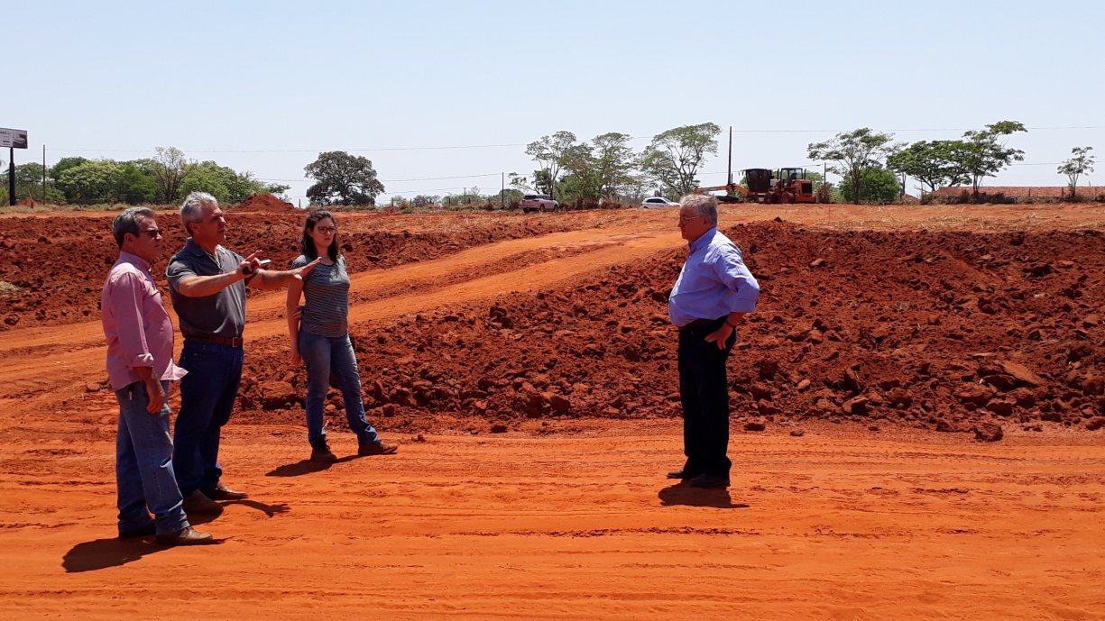 Prefeitura prepara terreno onde será construído o novo Distrito Industrial de Tanabi