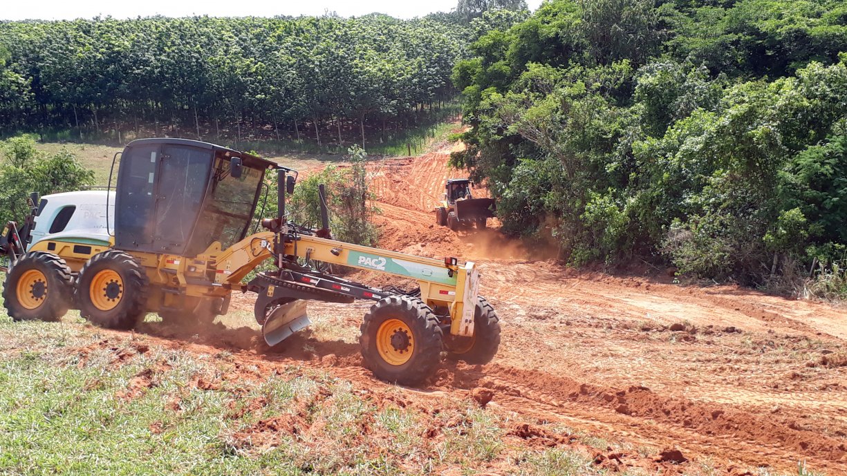 Mais uma ponte reformada na zona rural de Tanabi