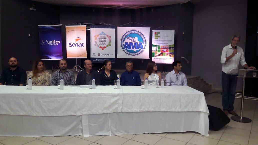 Secretária Edna Cristal e Prefeito Norair participam do lançamento do “5º Congresso Internacional de Educação do Noroeste Paulista”