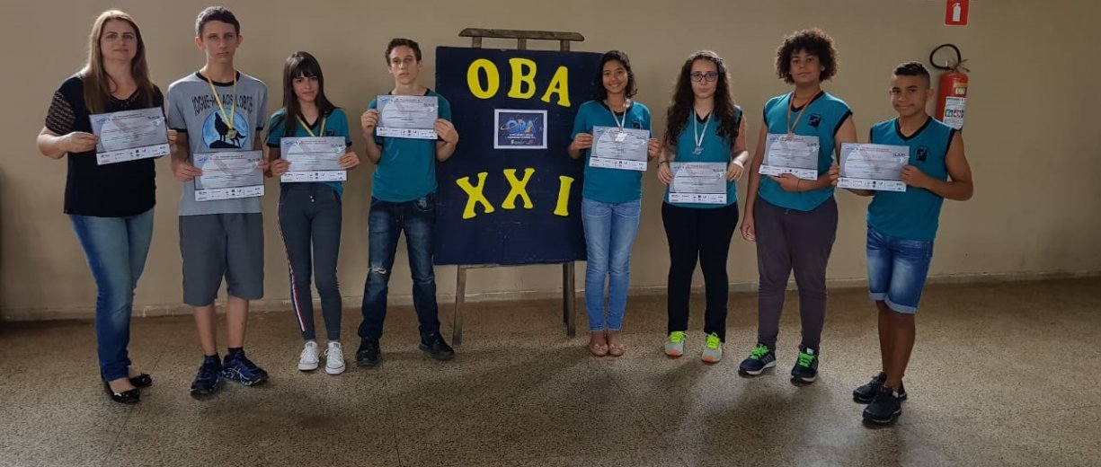 Premiação XXI OBA - 2018 - E.M. “José Serafim da Silva”