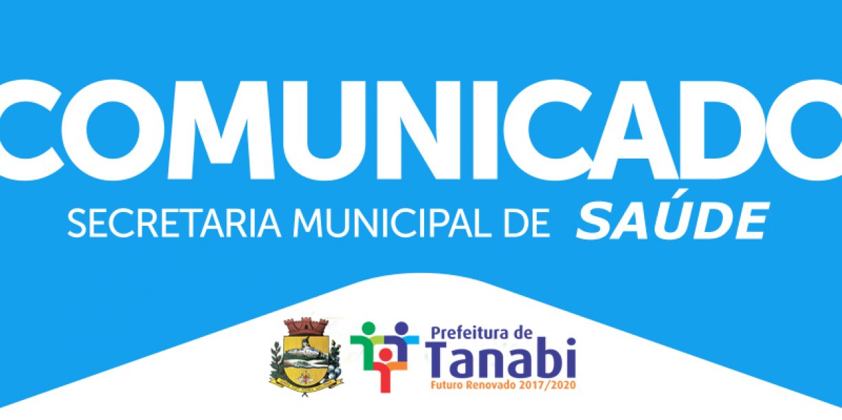 CRONOGRAMA CAMPANHA DE VACINAÇÃO CONTRA A INFLUENZA EM TANABI