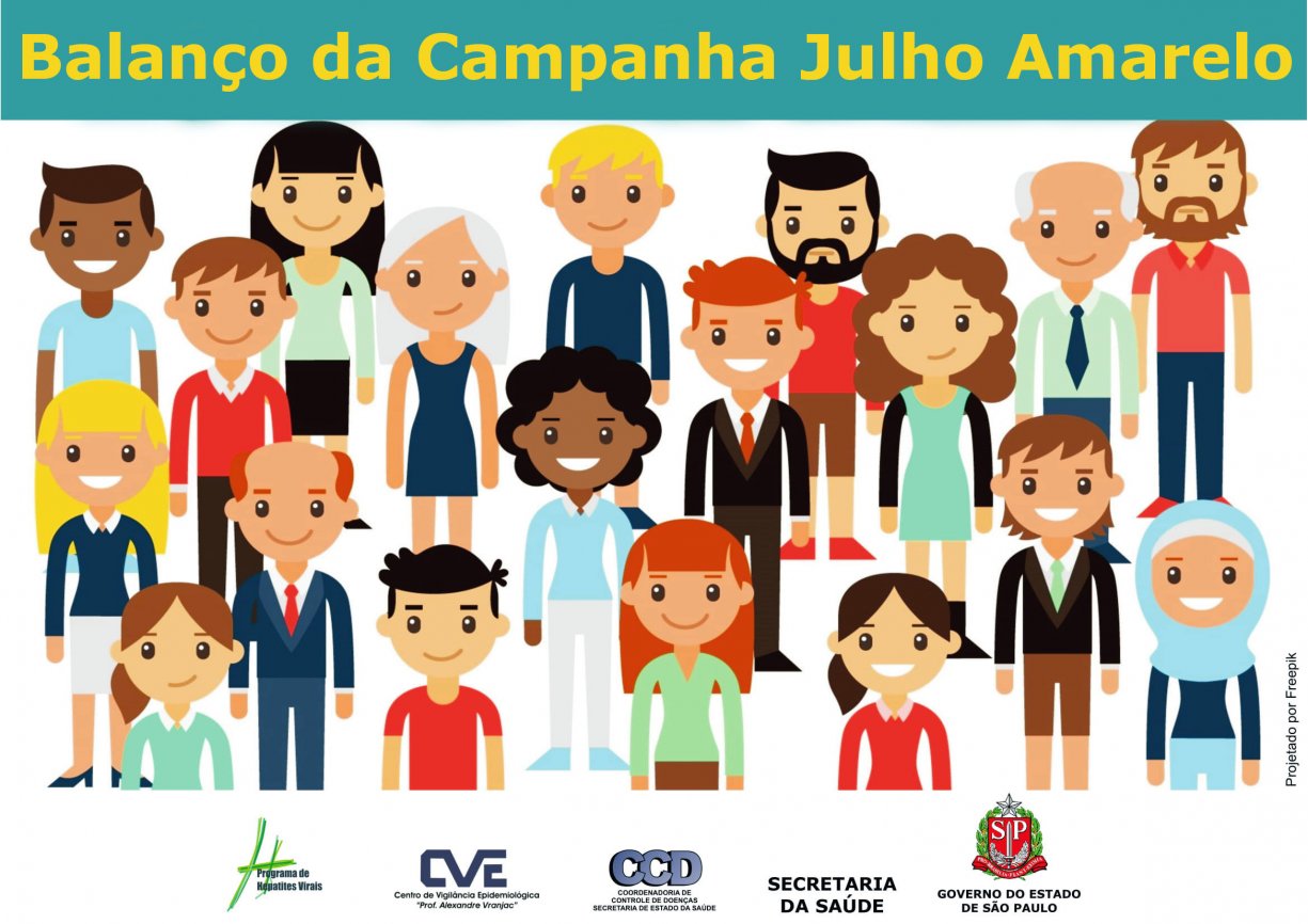 Saúde divulga balanço do “Julho Amarelo”: Mês de combate as Hepatites Virais
