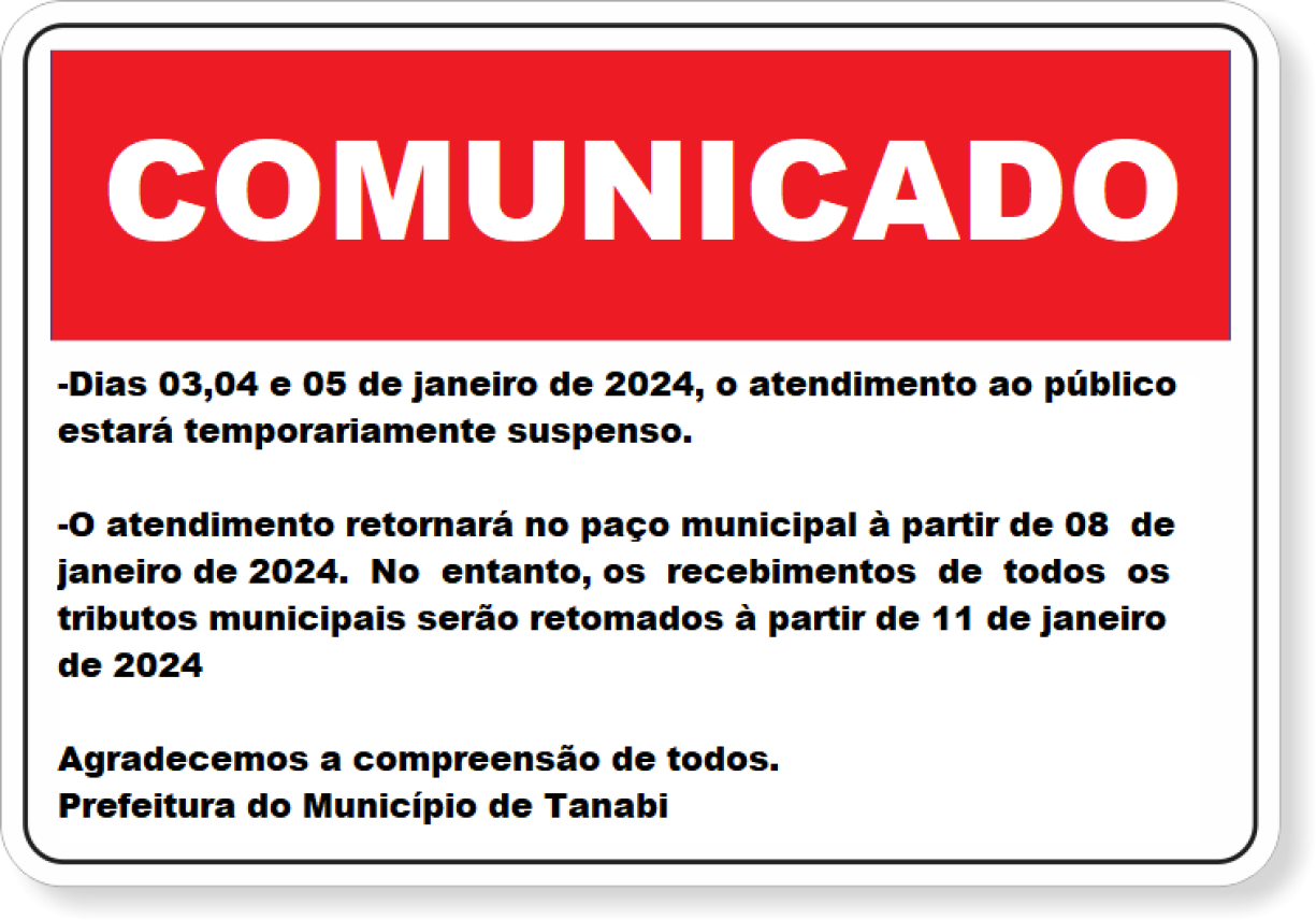 Comunicado
